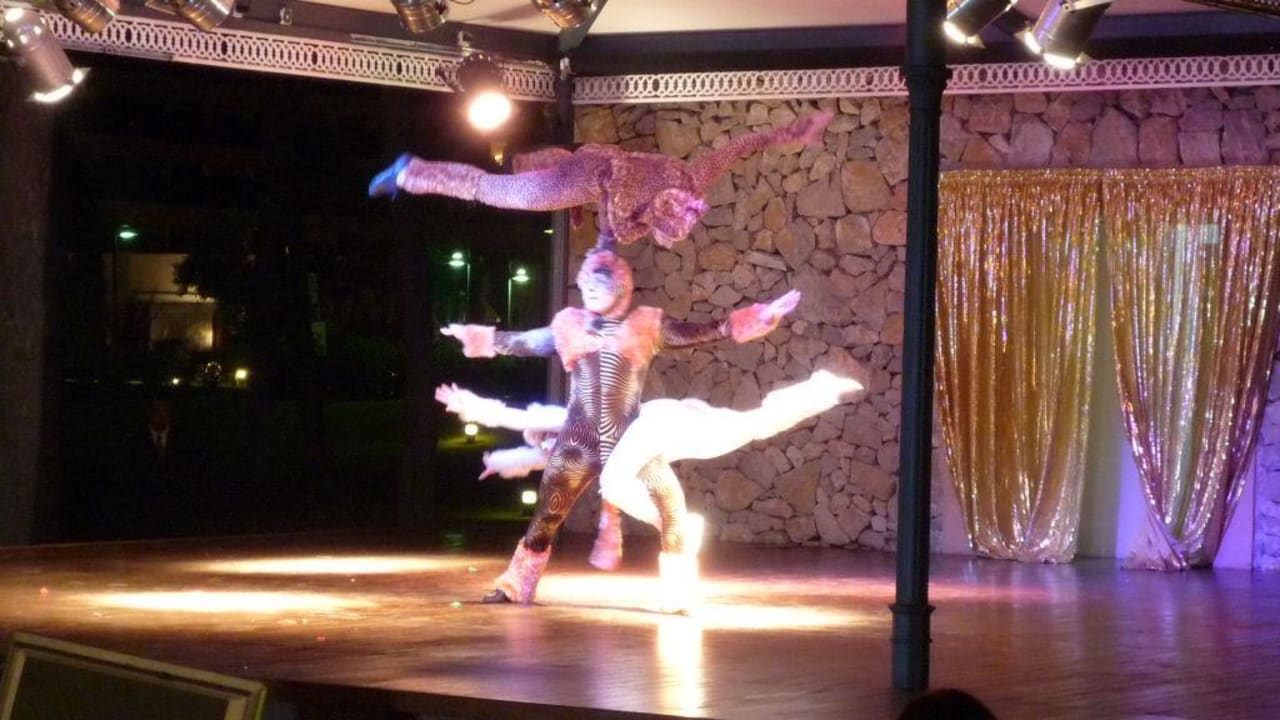 Abendprogramm Cats & Akrobatik Hipotels Hipocampo Palace & Spa