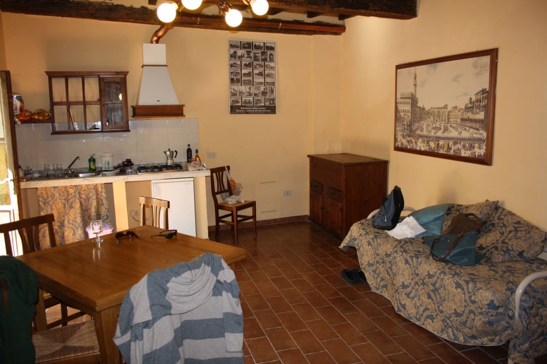 Wohn-/Kochraum Villa Grassina