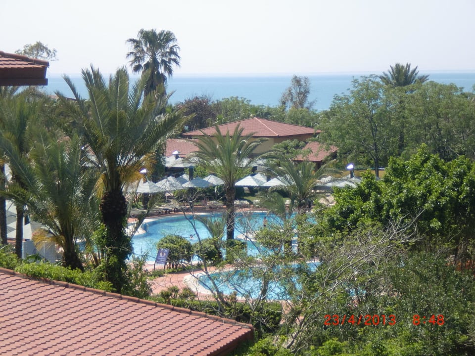 Blick vom Balkon Belconti Resort Hotel