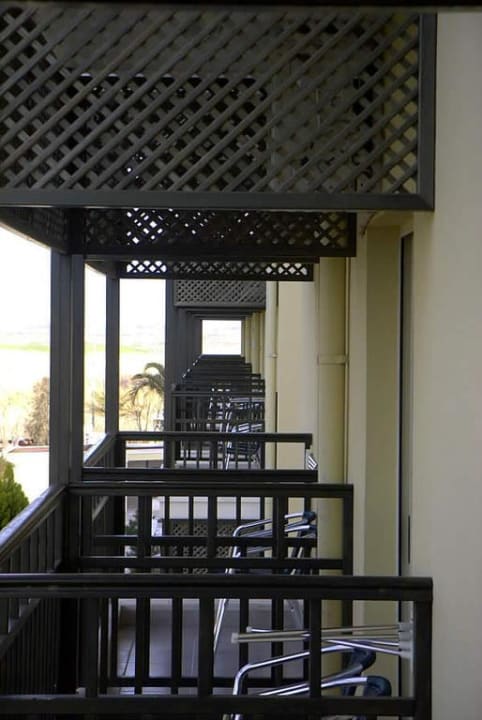 Blick über die Balkone Crystal Paraiso Aqua Collection