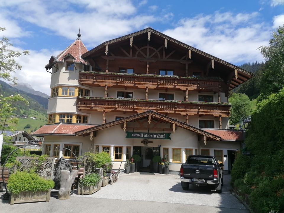 Außenansicht Hotel Hubertushof