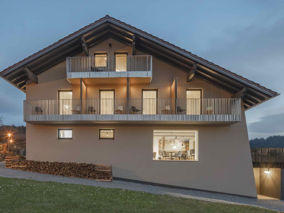 Außenansicht Winterfeld Guest House Bodenmais