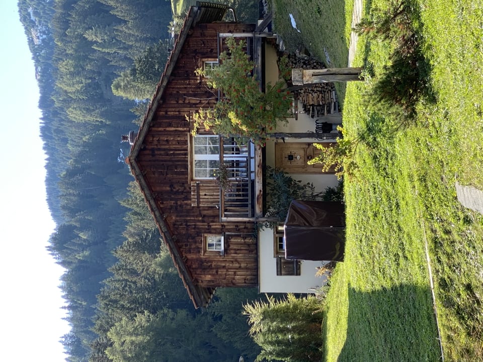 Außenansicht Maiensässhotel Guarda Val