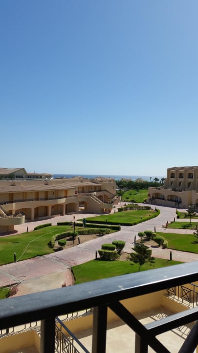 Ausblick vom Balkon  Cleopatra Luxury Resort Makadi Bay
