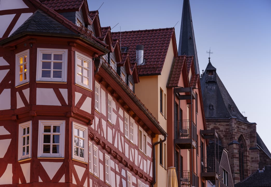 Außenansicht Hotel Die Sonne Frankenberg