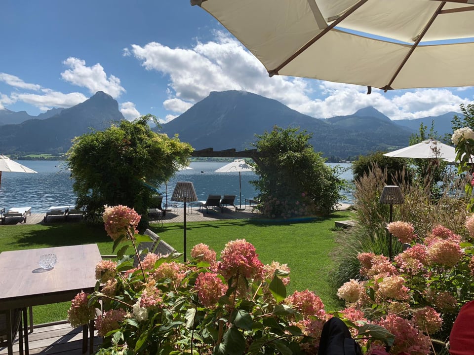 Gartenanlage Hotel Seevilla Wolfgangsee