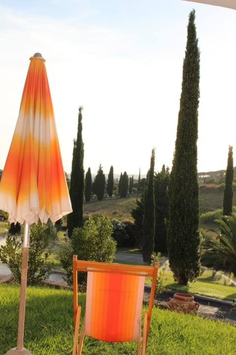 Ausblick Il Pelagone Hotel & Golf Resort Toscana