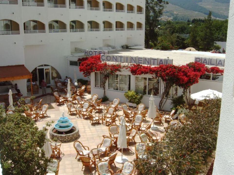 Blick vom Balkon Continental Palace