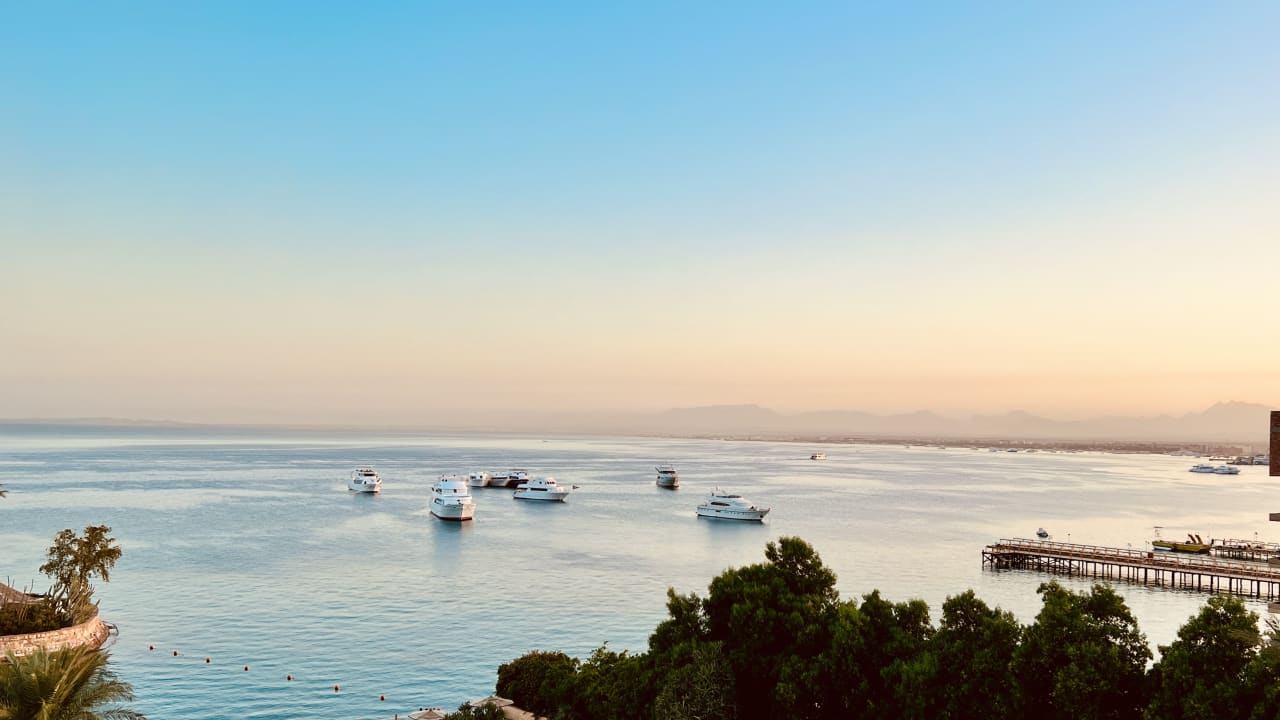 Ausblick Marriott Hurghada Beach Resort