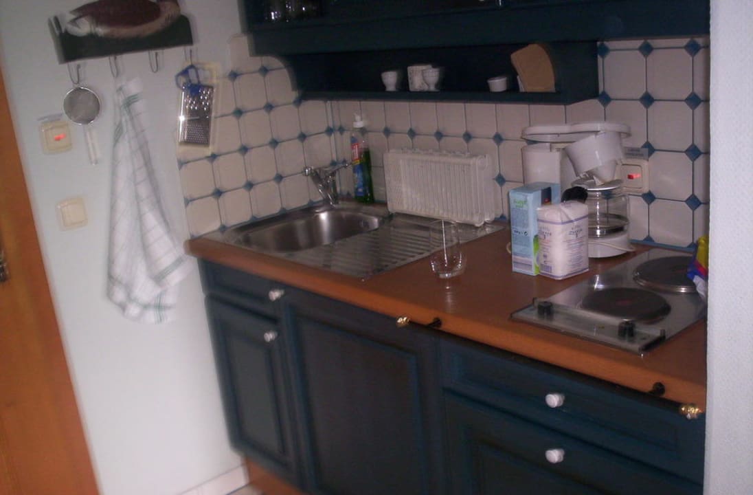 Küche der Ferienwohnung MONDI Resort am Grundlsee