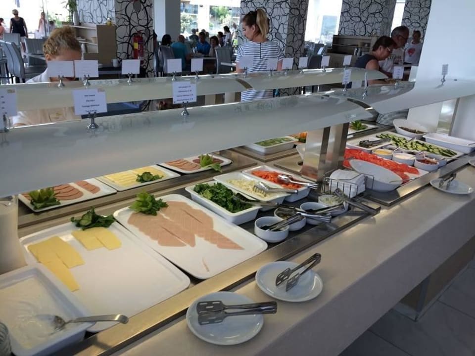 Frühstück Asterias Beach Resort