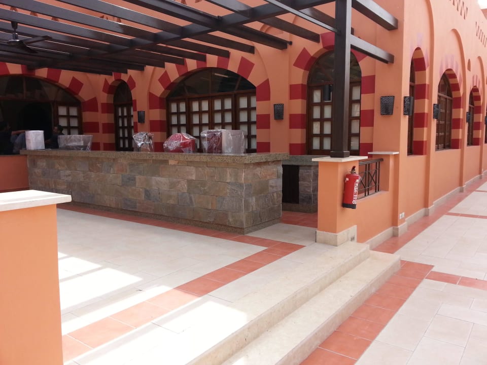 Neue Bar, am Eingang zum Restaurant Jaz Makadi Oasis Resort