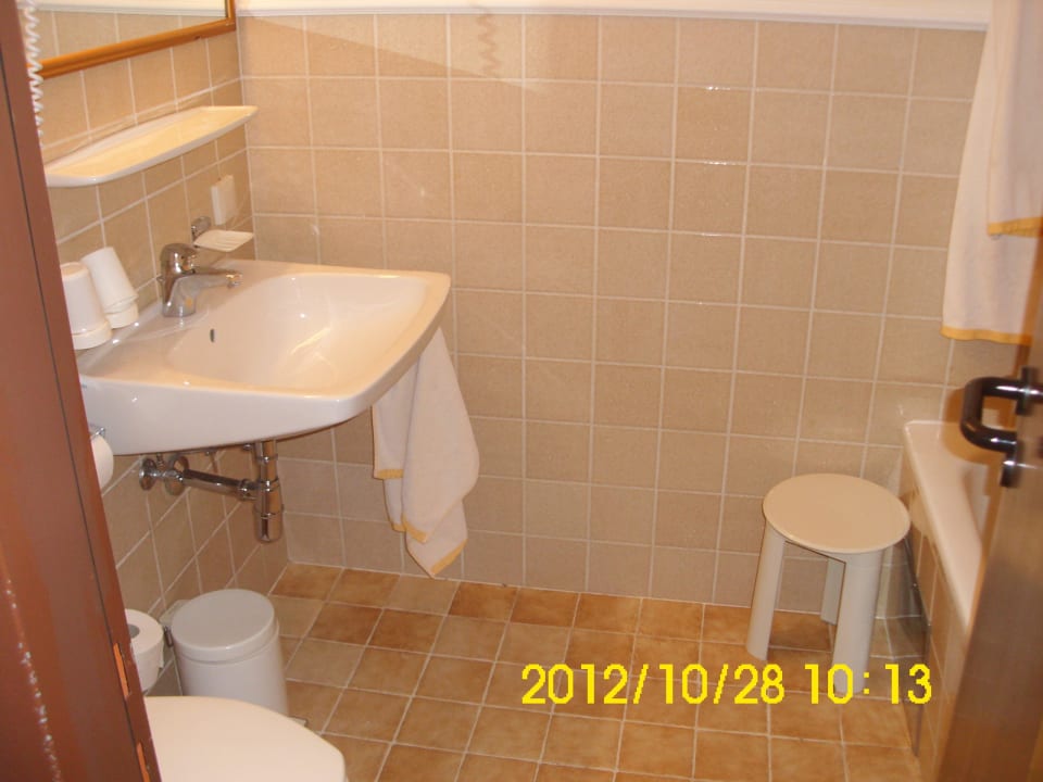 Das Badezimmer vom Studio Nr. 320 Hotel Bellevue am See