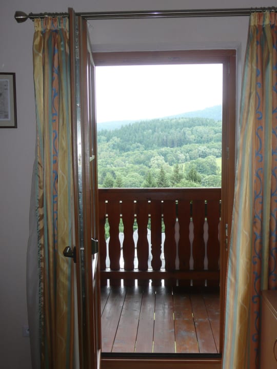 Výhled na terasu Hotel Kollerhof