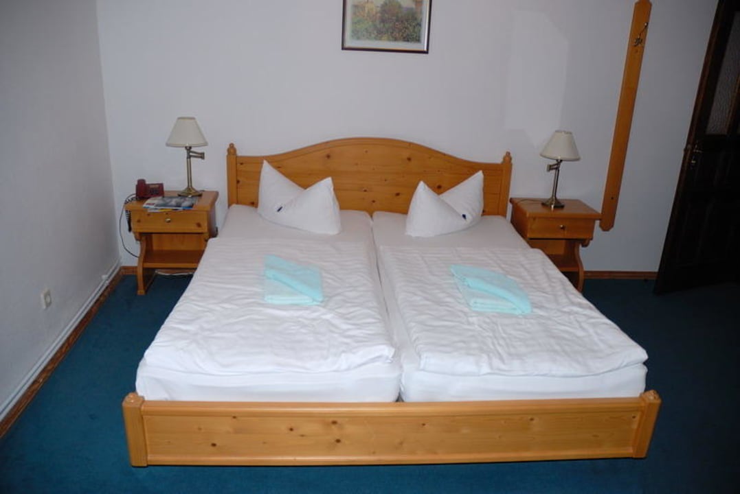 Zimmer mit Doppelbett Hotel garni Am Dippeplatz