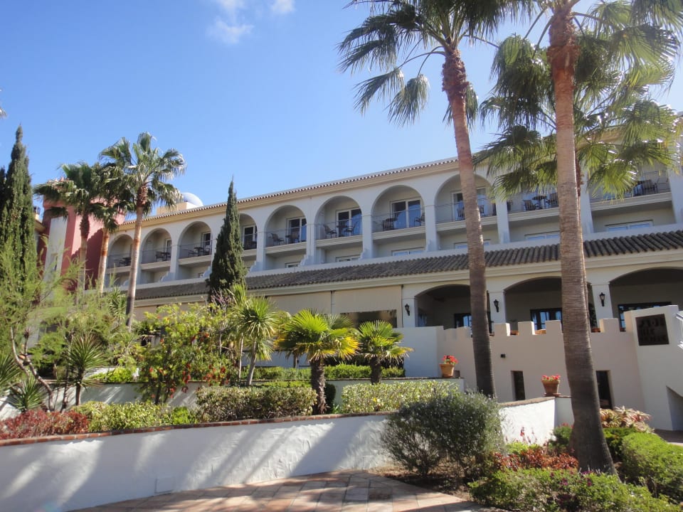 Blick zu den Zimmern mit derektem MB Fuerte Conil-Resort