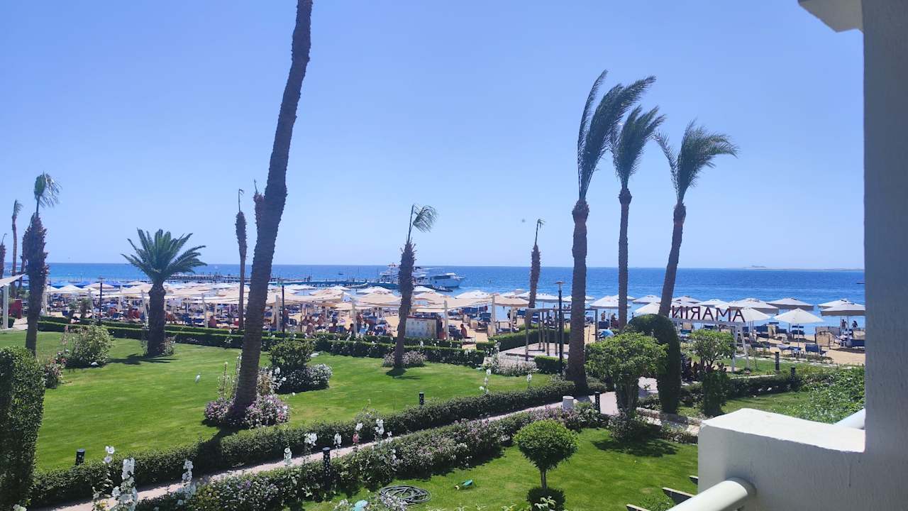 Ausblick Amarina Abu Soma Resort & Aquapark