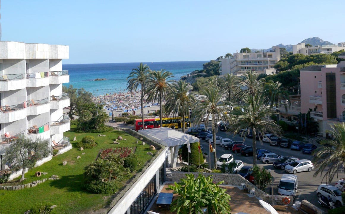 Blick vom Dach Hotel Serrano Palace