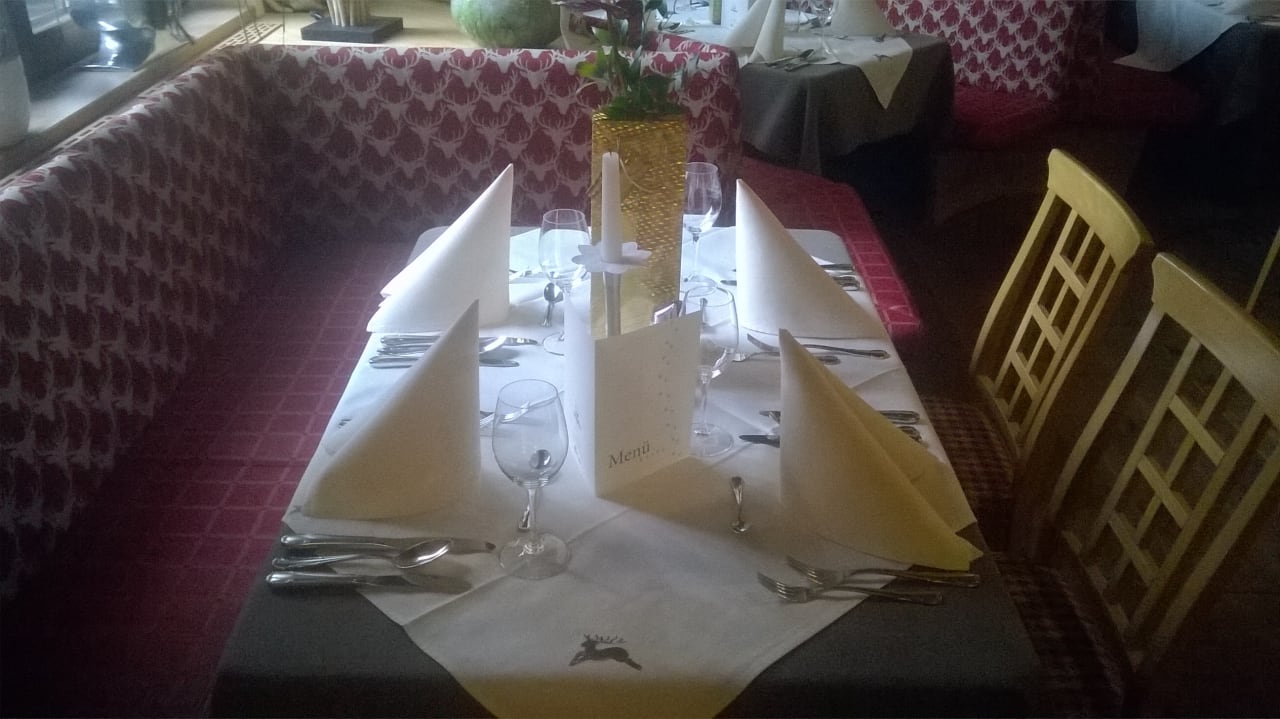 Tischdeko Hotel zum Hirschen