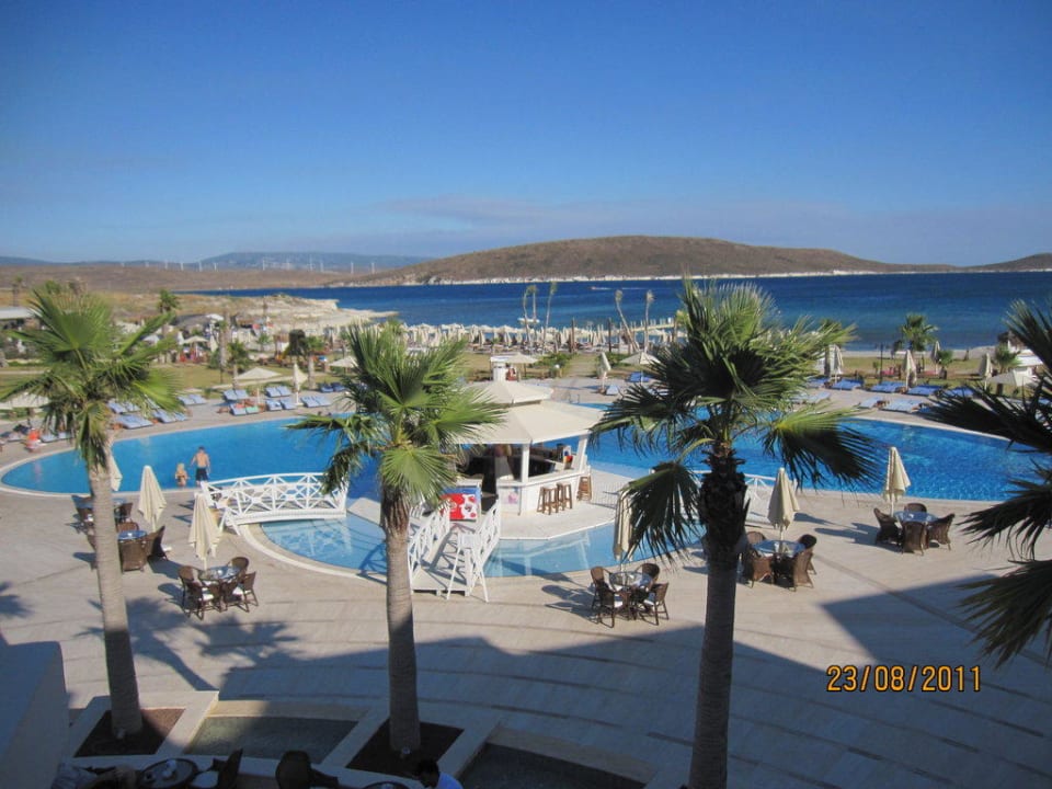 Blick auf Poollandschaft Cocos The Club Solto