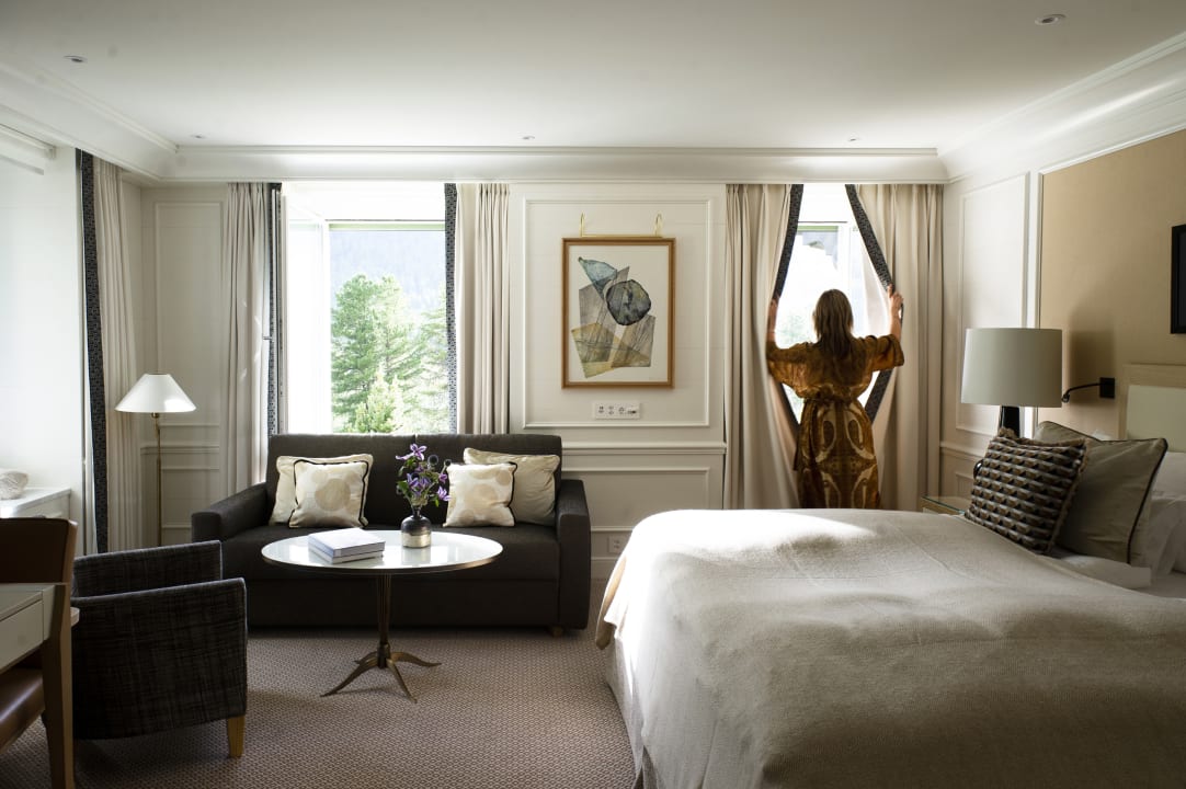 Zimmer Grand Hotel Kronenhof Pontresina