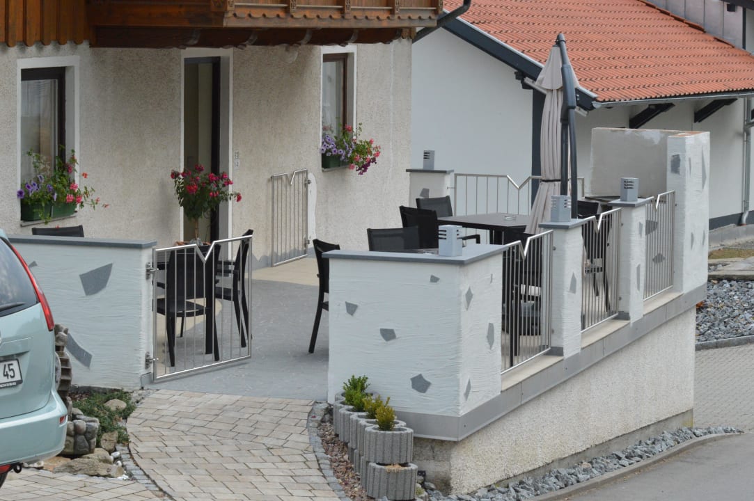 Terrasse Brunnerhof Erlebnisbauernhof Brunnerhof