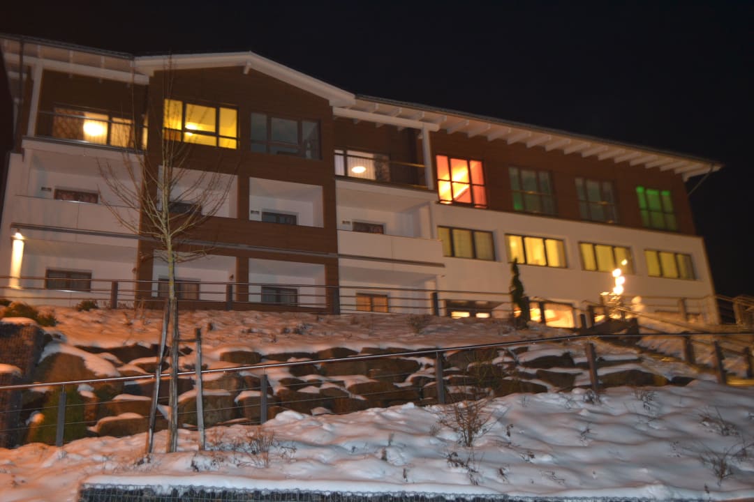 Bei Nacht Thula Wellnesshotel Bayerischer Wald