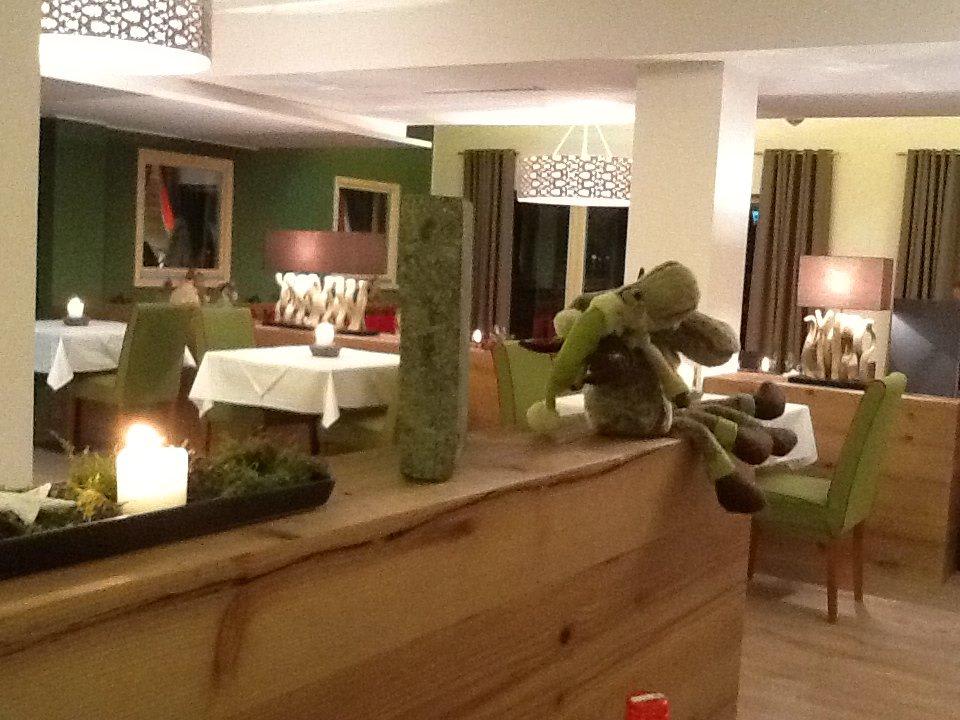 Herrliche Deko auch im Restaurant Hotel Ritzlerhof