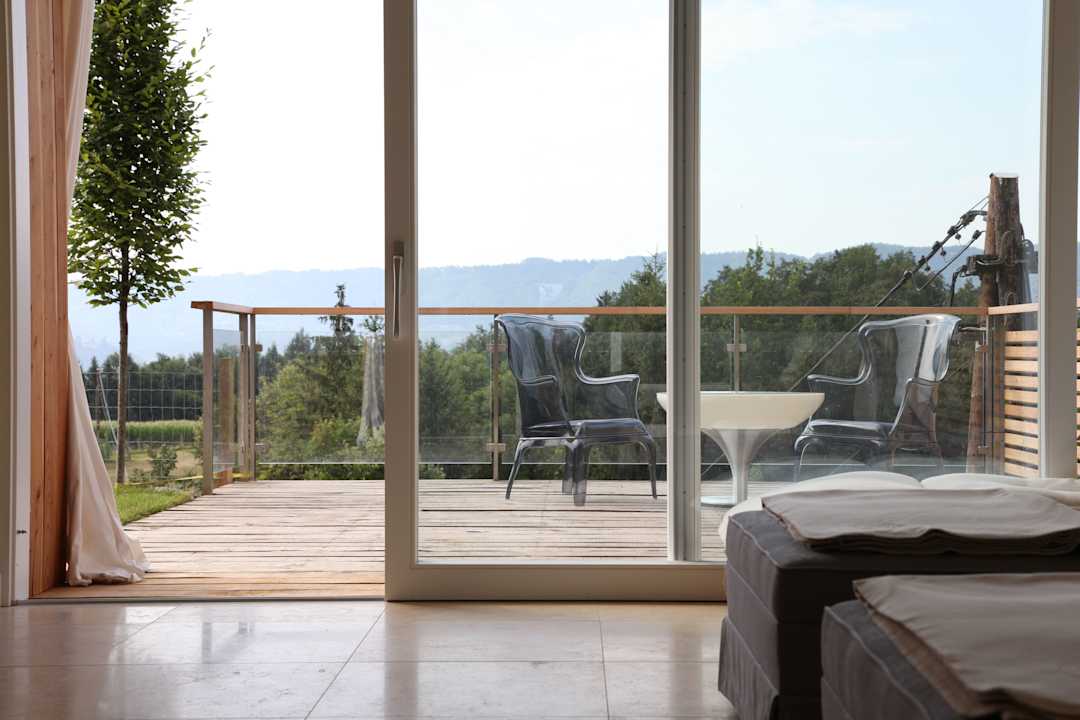 Ausblick Thombauer Ferienhäuser - HOF NIGLBERG