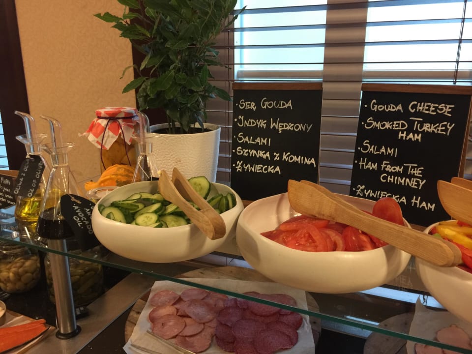 Frühstücksbuffet Hotel Radisson Blu Gdańsk