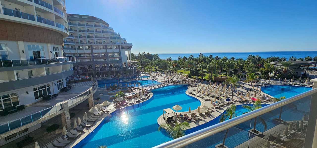 Ausblick Seaden Sea Planet Resort & Spa