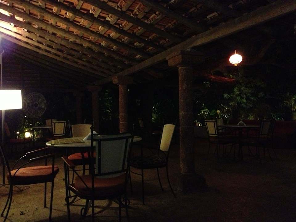 Terrasse Hotel Laguna Anjuna