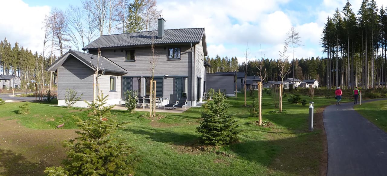 Außenansicht Center Parcs Park Allgäu