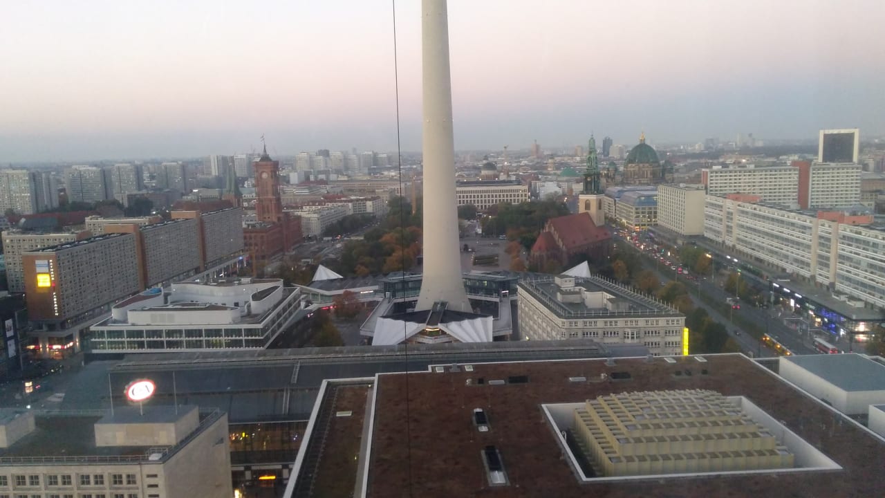 Ausblick Park Inn by Radisson Berlin Alexanderplatz