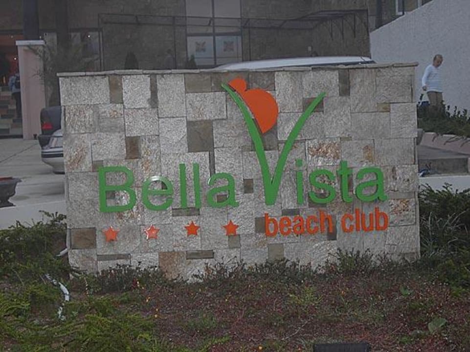 Eingang Bella Vista Beach Club