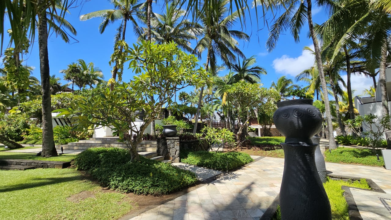 Gartenanlage Shangri-La Le Touessrok Mauritius