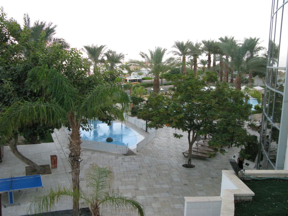 Вид на бассейн Royal Hotel Dead Sea