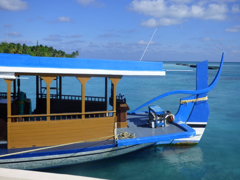 Anlegesteg Summer Island Maldives