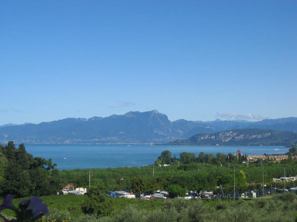 Blick vom Zimmer aus Parc Hotel Casa Mia
