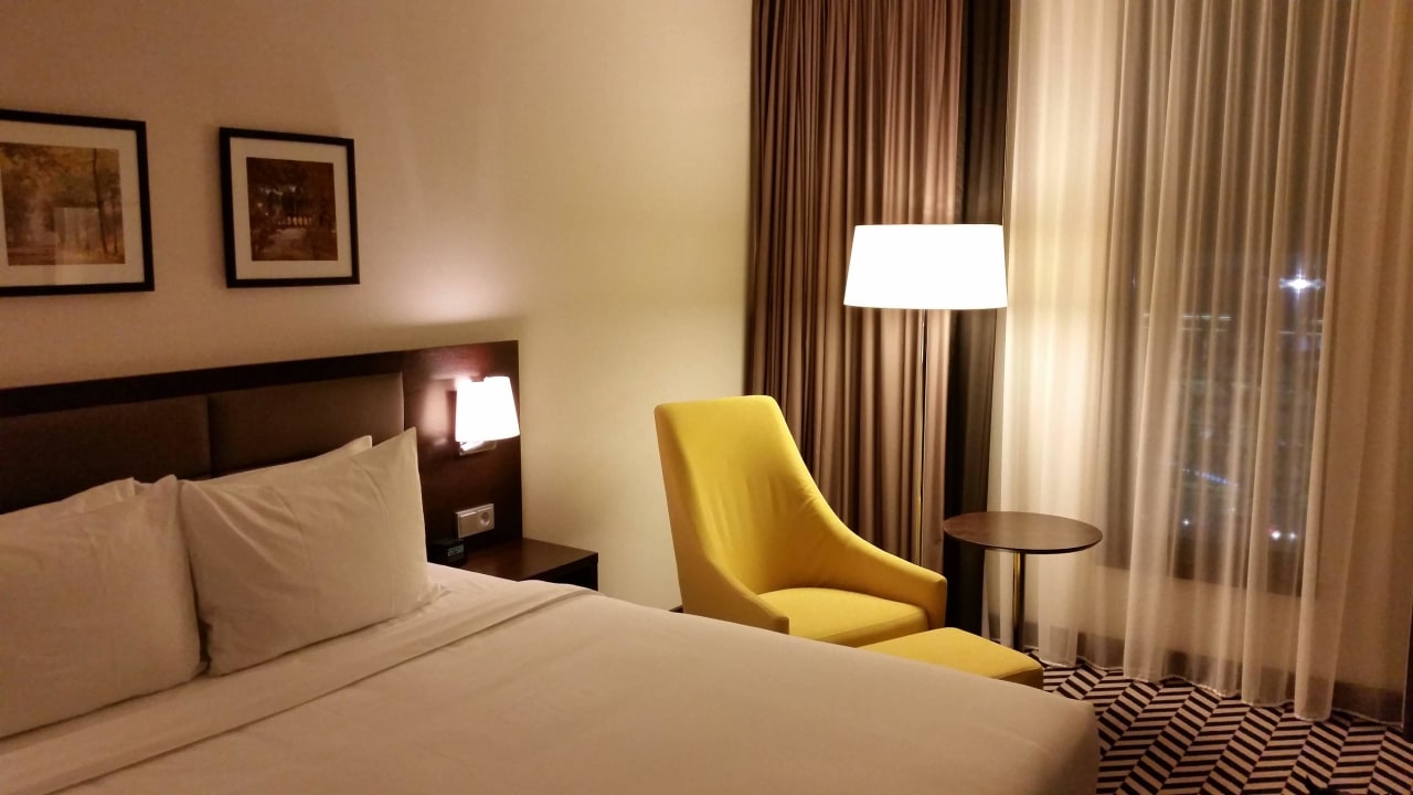 Widok pokoju Hilton Garden Inn Krakow Airport