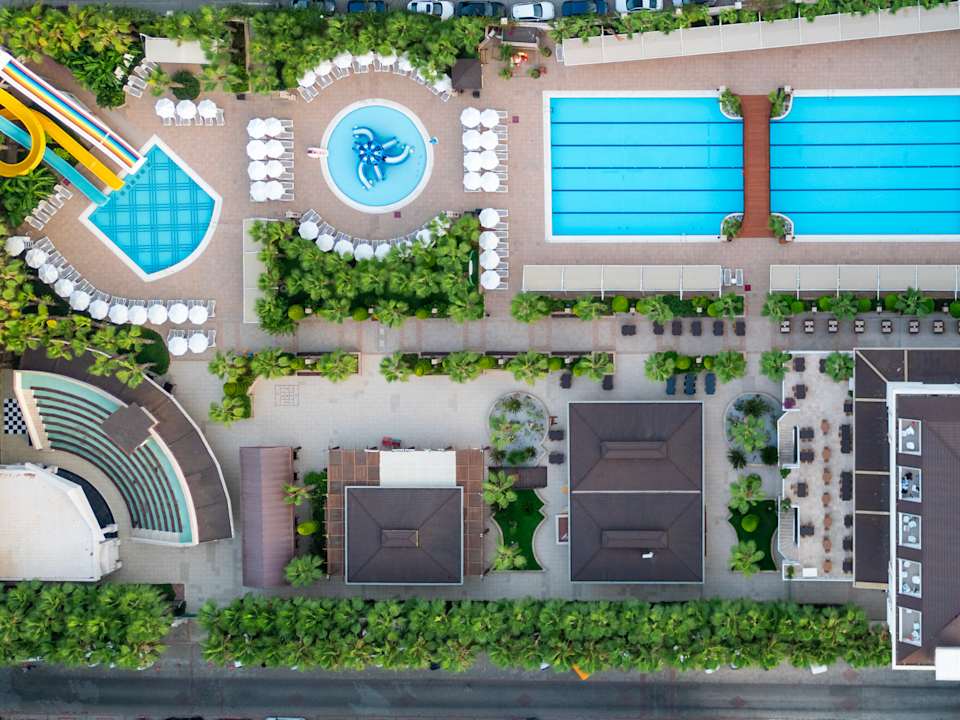 Außenansicht Dizalya Palm Garden