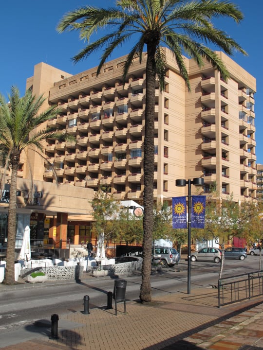 Hotel Las Palmeras von der Uferpromenade gesehen Las Palmeras Affiliated by FERGUS