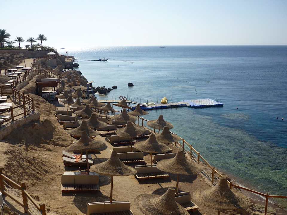 Morgens, noch fast unberührt Sharm Resort