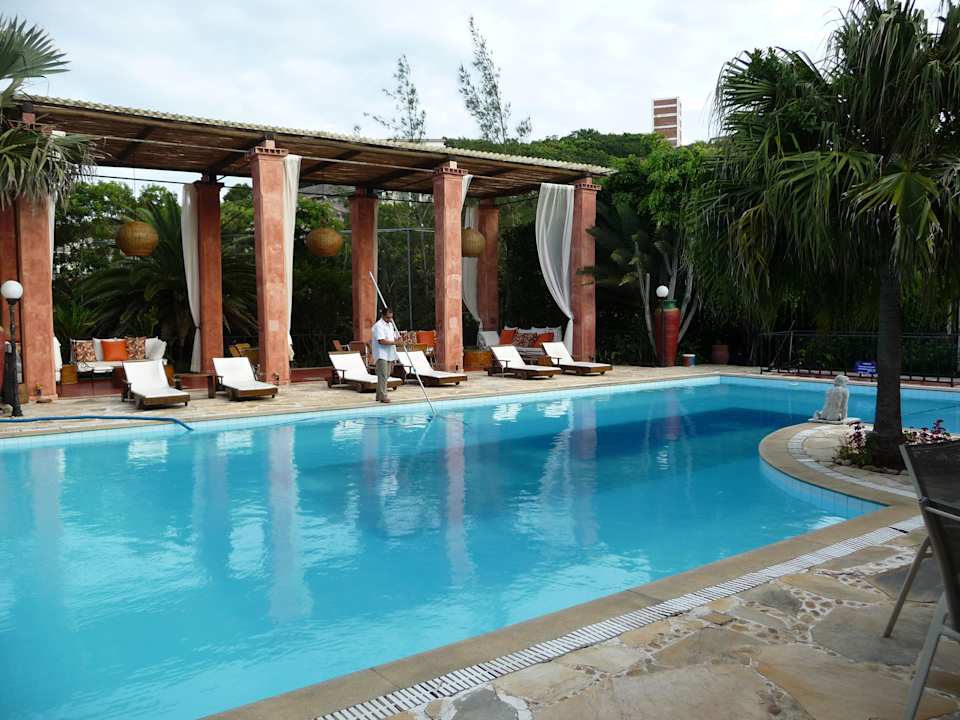 Blick auf den Pool Hotel Pousada Pedra da Laguna