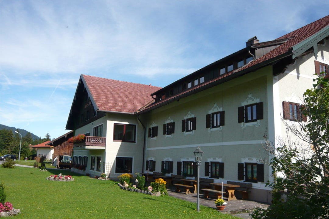 Terrasse Gästehaus Huber Hof