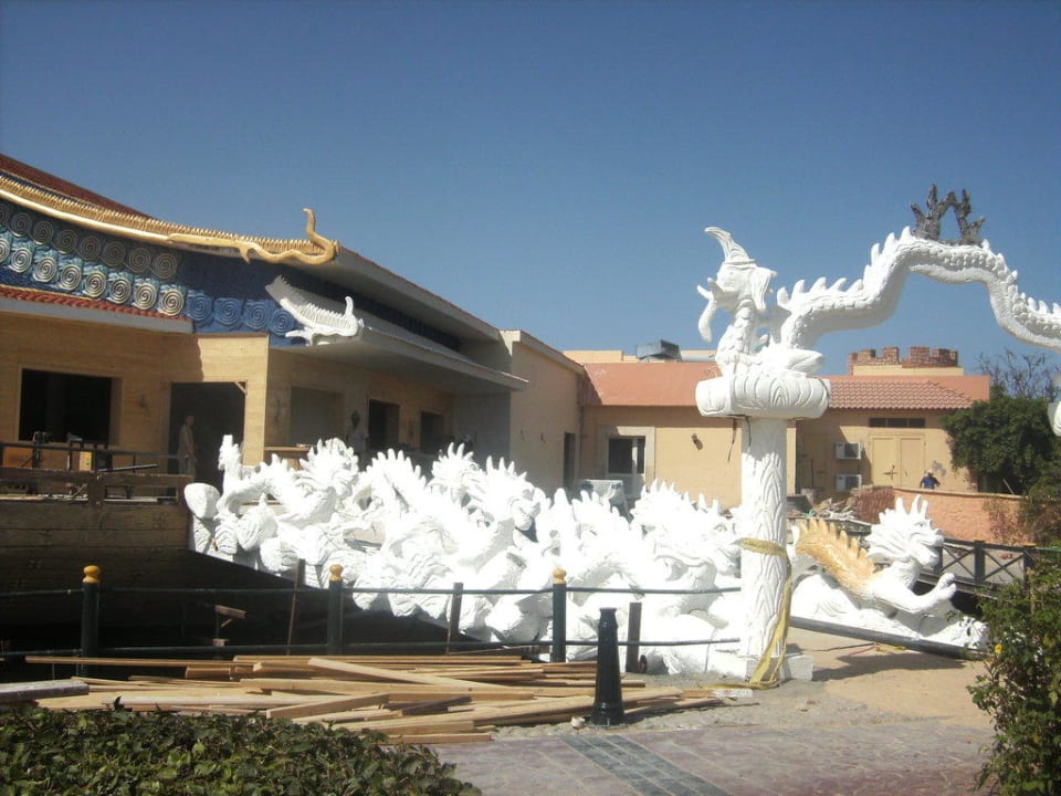 Neubau Asia-Restaurant direkt an der Lagune Pickalbatros Dana Beach Resort - Hurghada