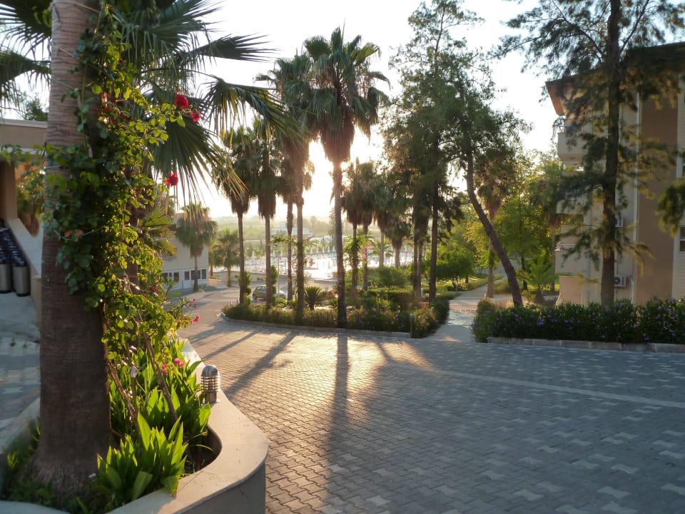 Einfahrt Club Sidelya Hotel