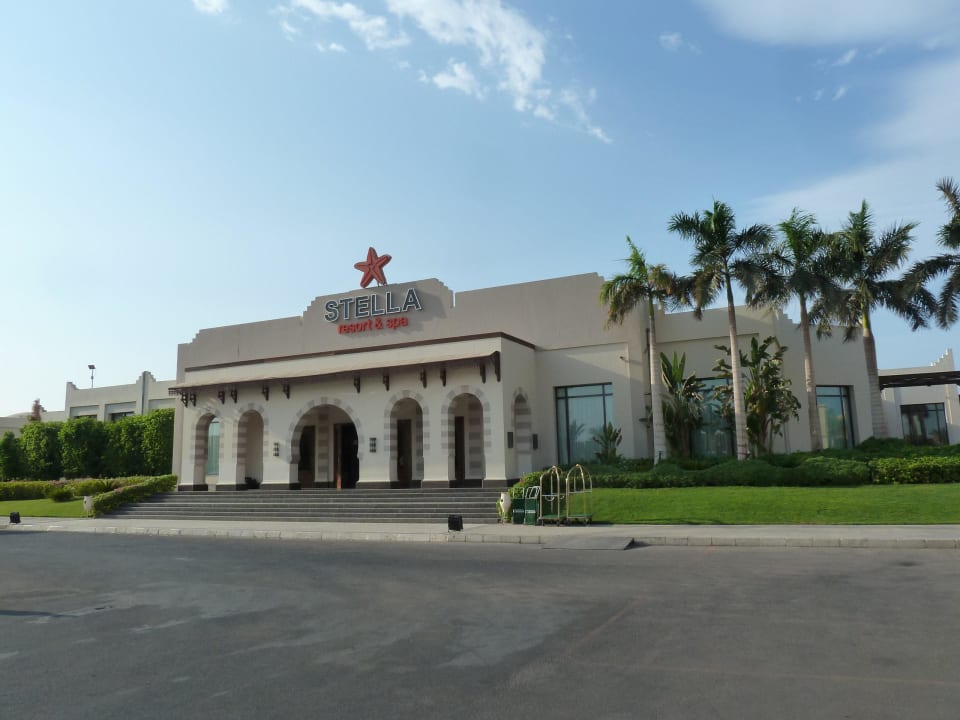 Der Haupteingang Stella Beach Resort & Spa Makadi Bay