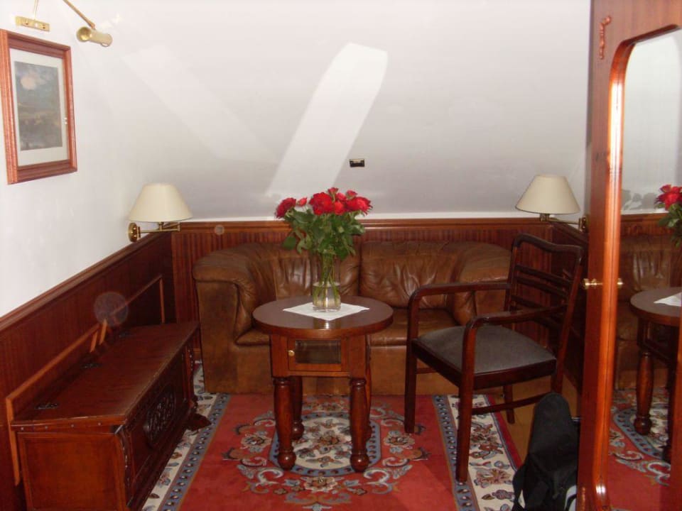 Zweibettzimmer mit Leseecke Hotel Birkenhof