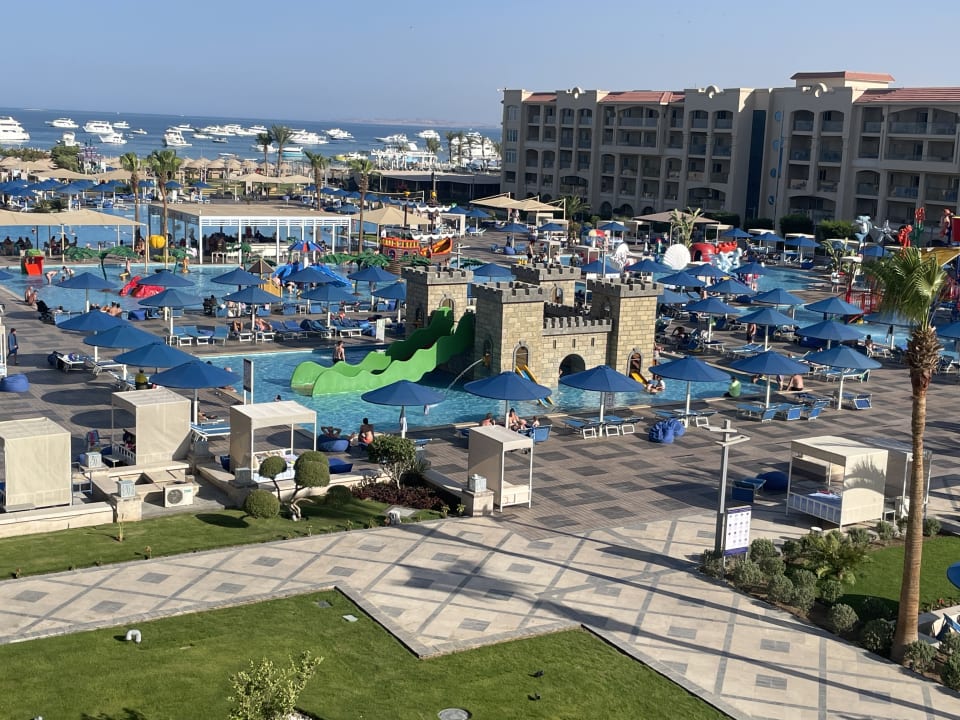 Ausblick Pickalbatros White Beach Resort - Hurghada